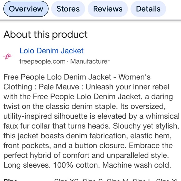 STUNNING! Free People upgraded denim jacket - Picture 12 of 16